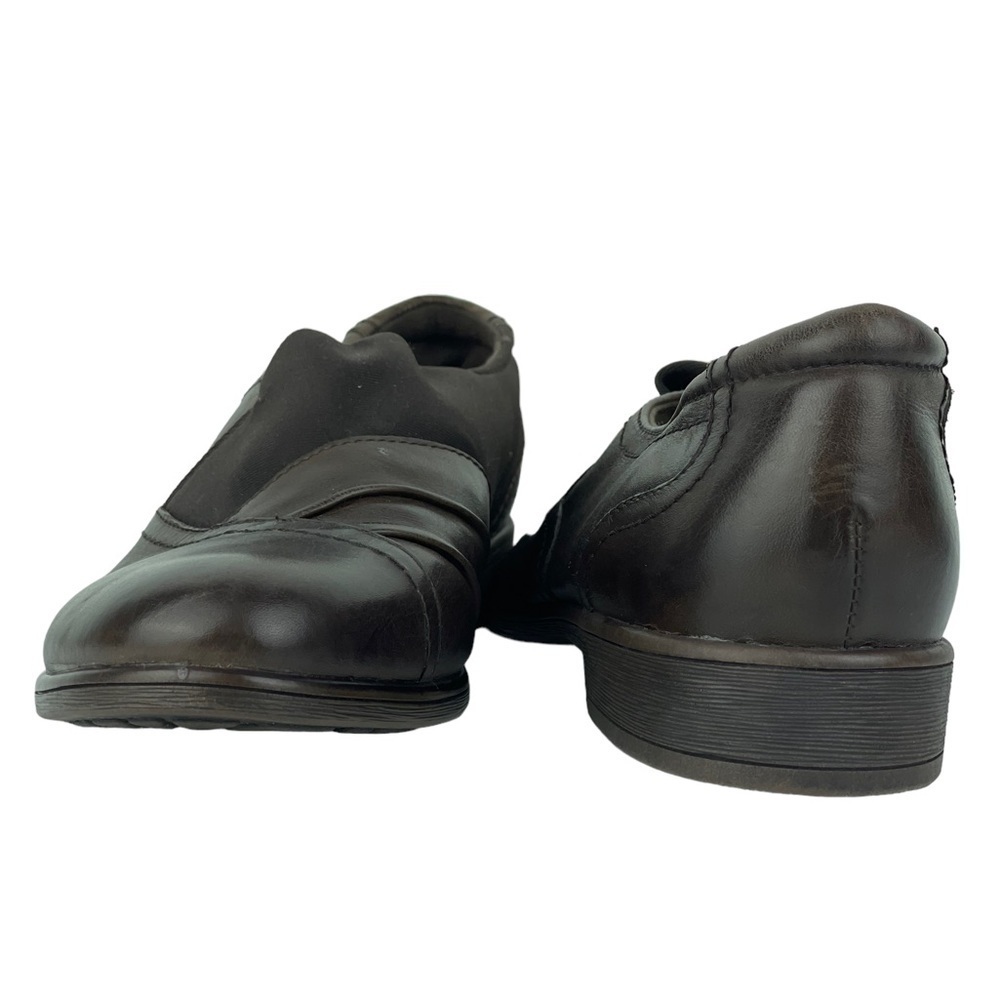 Earth Brown Leather Pumps with Comfortable Sock Lining. 8.5 - Picture 4 of 9